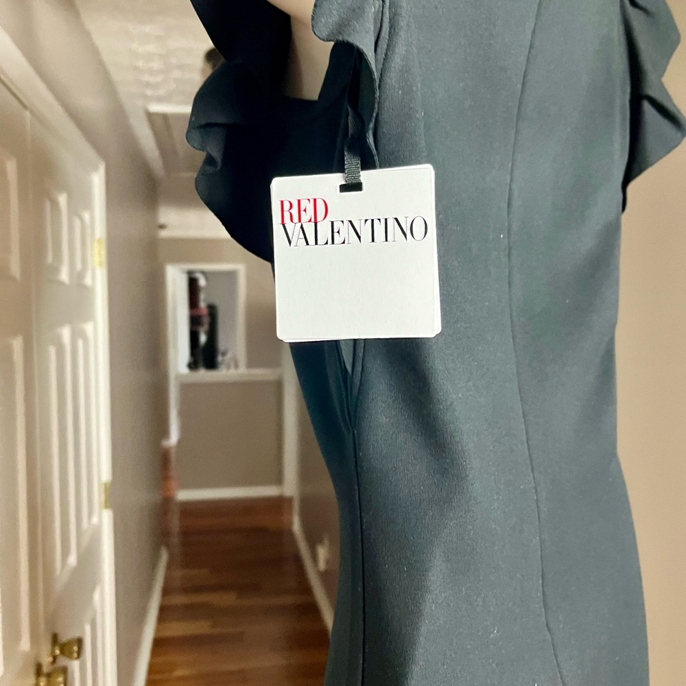 NWT RED Valentino, black, beautiful bow and lace dress, size small - Picture 5 of 7